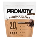 100% Whey Native Protein Powder, Mellow Chocolate, 2 lb, Made from Farm Fresh Milk, No Artificial Flavors or Preservatives, for Muscle Health and Recovery, Lactose Free