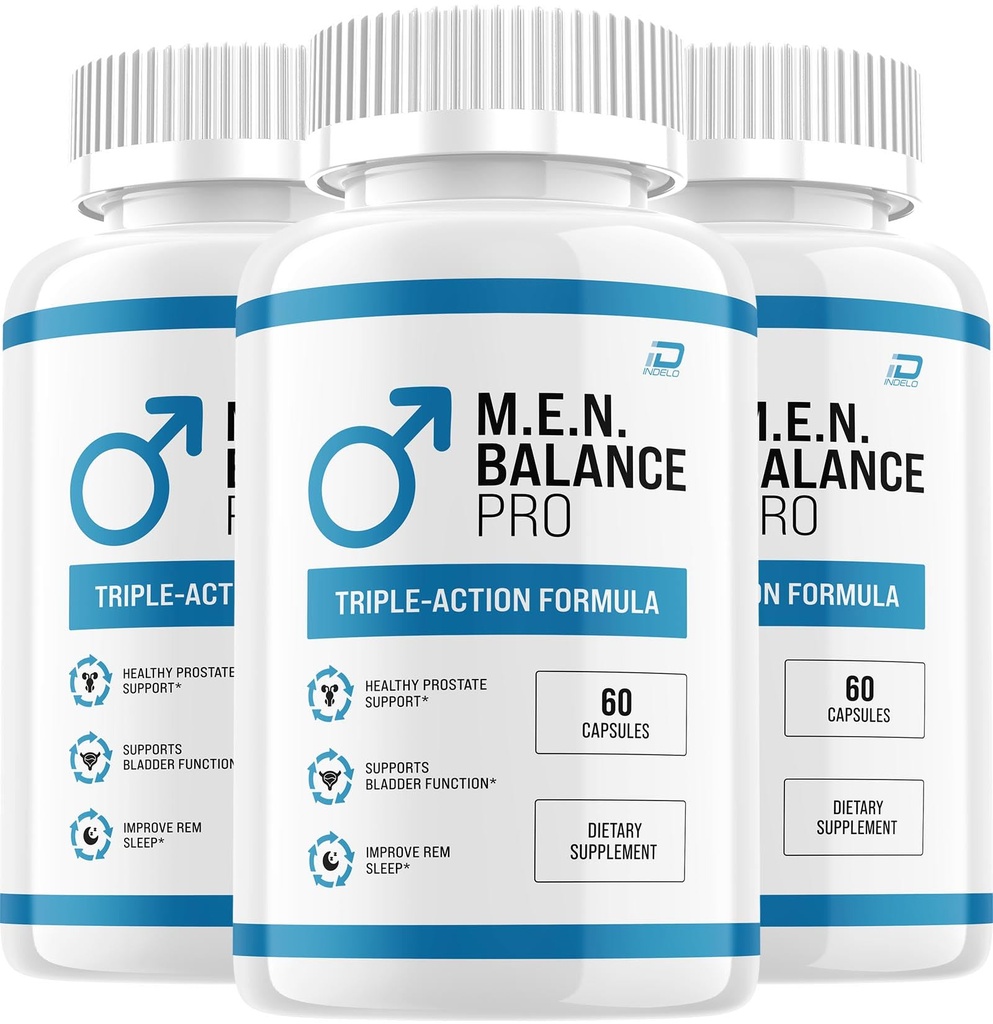M.E.N Balance Pro Supplement – M.E.N BalancePro Capsule Advanced Formula Supplements Health Reviews (3 Pack - 180 Capsules)