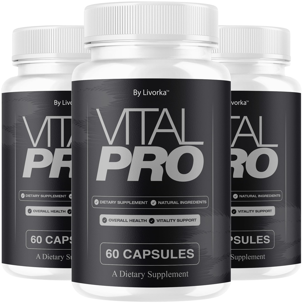 (3 Pack) Vital Pro Capsules - Advanced VitalPro Advanced Premium Formula Support Pills - Maximum Strength, All Natural Supplement for Overall Health & Wellness Reviews, 180 Capsules for 3 Months