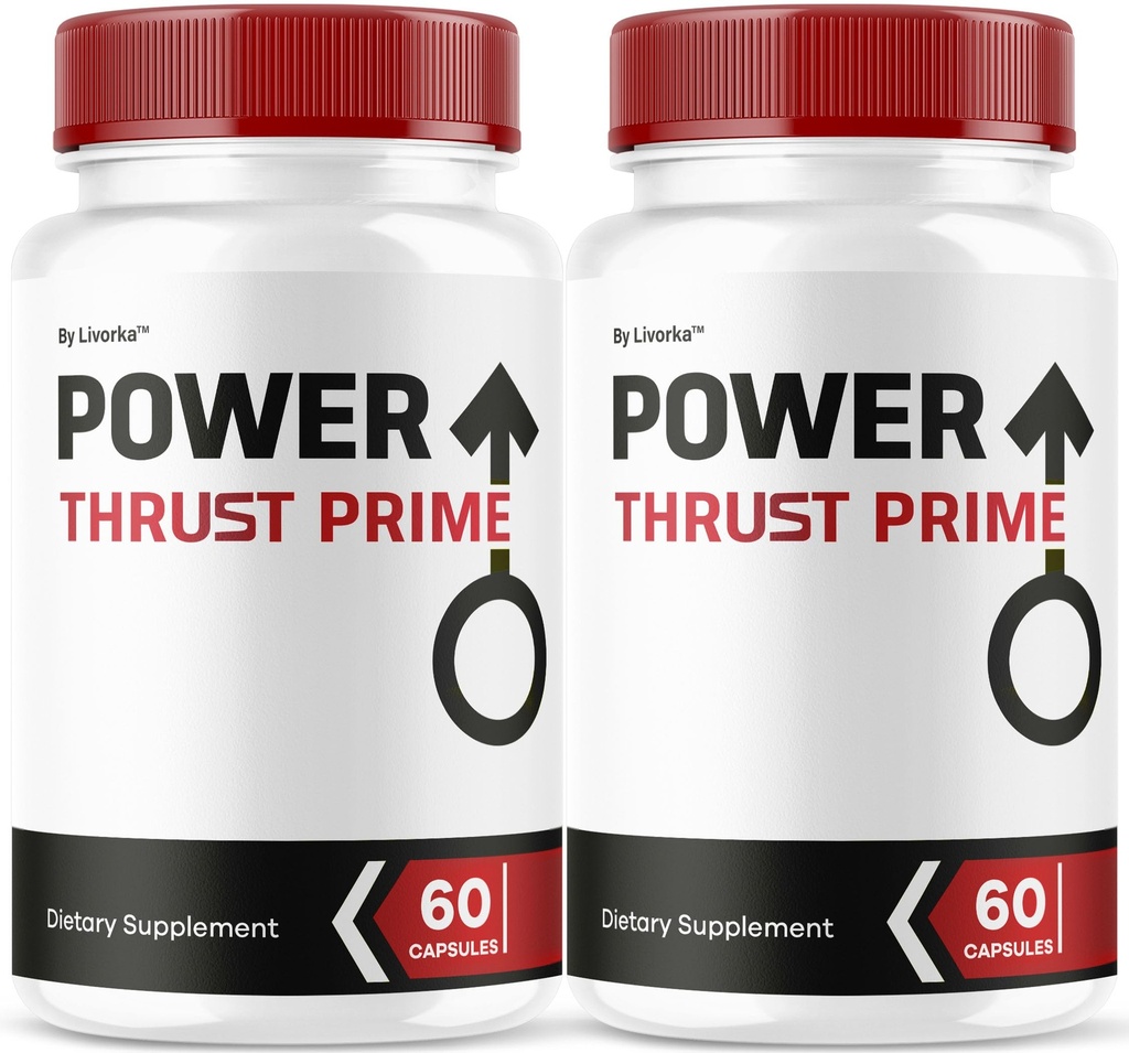 (2 Pack) Power Thrust Prime Supplement Pills - Power Thrust Prime Capsules for Men, Powerthrustprime All Natural Premium Support Advanced Formula Overall Health & Wellness, 120 Capsules for 2 Months