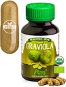 Capsules de Graviola d'Amazon Andes - Riche en vitamine C et fibre - Stimulateur du système immunitaire - Fonction cellulaire saine - végétalien, non OGM, sans gluten, certifié Fairtrade - 100 pilules Sourop (400mg)