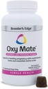 Creeder's Edge Oxy Mate Vitamines prénatales pour chiens et chats, Vitamine complète pour chiens enceintes et chats enrichis d'éléments nutritifs essentiels pour les mères et les littères en santé, 60ct Petit chien et chat