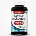 Laboratoire - Calcium d-glucarate, Calcium 1000mg -120 Caps, Supplément de calcium- Soutien à la ménopause- Harmonie hormonale- Détox hépatique- Détox nettoyant- Absorption ultra élevée- Calcium, Calcio.