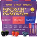 Keto Vitals Berry Electrolytes Powder Packets No Sugar.