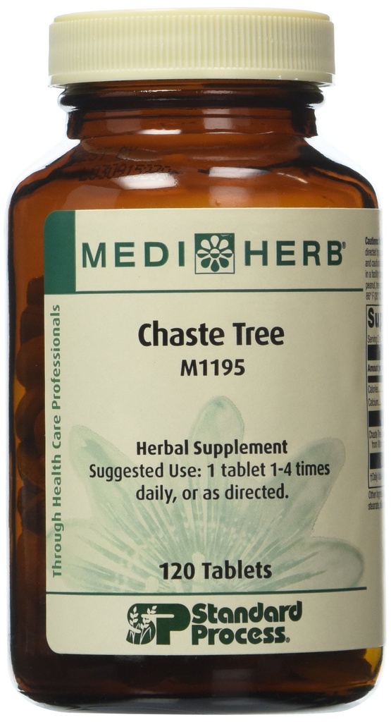 2 Set Mediherb Chaste Tree 120 Tabs.
