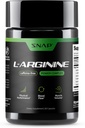 Snap Supplements L Arginine Capsules - Supports Natural Energy, Increased Blood Flow & Muscle Growth and Cardio Health, 60 Vegetarian Capsules (30 Servings, 1 Month Supply)