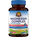 Vitalitown 10 en 1 Supplément complexe de magnésium - 400mg Magnésium élémentaire Chélaté avec Glycinat, Citrate, Malate, Taurate et plus - pour l'énergie cardiaque de sommeil - Non-OGM, Vegan, 90 capsules