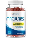 Vitamines oculaires - Formule à base d'AREDS 2 - Vitamine oculaire avec lutéine et zéaxanthine pour la santé maculaire - Suppléments de vision pour adultes - 120 Softgels Soutien et soins pour les yeux - Fabriqué aux États-Unis