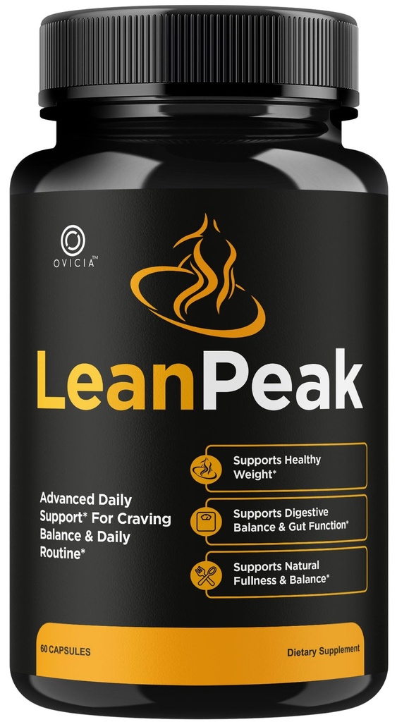 Lean Peak - Lean Peak Advanced Capsules Support Premium Formula, LeanPeak Pills Maximum Strength All Natural for Overall Health and General Wellness Reviews, 60 Capsules for 1 Month