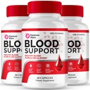 Premium Glyco Capsules, Official Premium Glyco Advanced Blood Formula Supplement Pills - Maximum Strength, All Natural Healthy Circulation & Stable Levels, PremiumGlyco Health Reviews (3 Pack)