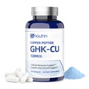 GHK-Cu Peptide Supplement – GHK-Cu Copper Peptide 120mcg, for Hair & Skin | Systemic Collagen, Elasticity & Tissue Repair | Fast- Absorbing, Vegan, 120 Capsules