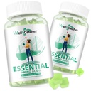 AEA Gummies Acides aminés essentiels - 60 jours d'approvisionnement Tous les 9 Aminos essentiels et tous les Aminos à chaîne ramifiée (BCAAs) sans sucre avec récupération des muscles Soutien énergétique Non GMO Green Apple Flavor
