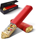 Organisateur de pilules hebdomadaires Premium, étui de pilules compactes de 7 jours pour la purse, boîte à pilules en aluminium d'or léger pour les vitamines, la médecine, les suppléments, cadeau de bien-être de luxe