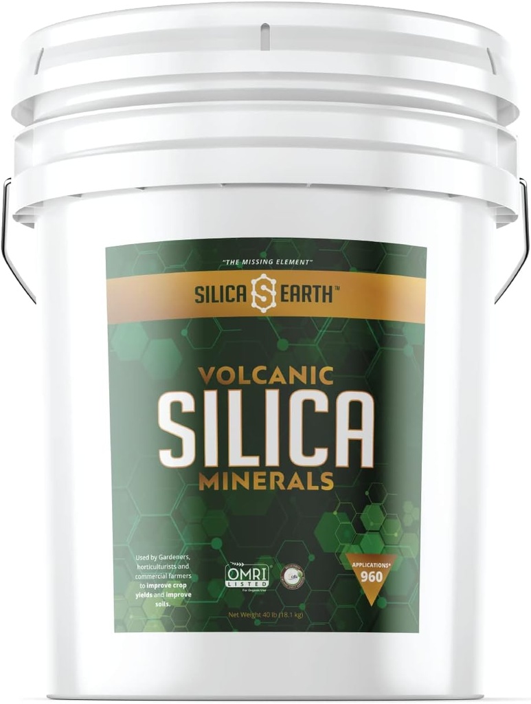 Minéraux de Silice volcanique Micronisés- 40 lbs