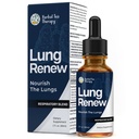 Herbal Tea Therapy Lung Renew Mullein Drops for Lungs (2 fl. oz.): Peppermint, Thyme, & Mullein Leaf Extract for Lungs Detox & Daily Respiratory Comfort - Allergy Relief - GMO-Free & Made in USA