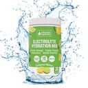 Vitamin Hydrate Electrolyte Hydration Mix, Electrolytes Powder, Supports Hydration with Coconut Water, Keto Friendly, Vegan, Sugar Free, Lemon Lime, 30 Servings