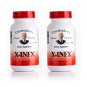Christopher's Original Formulas X-INFX Formula, Natural Immune Support, 2 Pack, 100 Caps Each