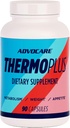 AdvoCare ThermoPlus Vitamine & Herbal Dietary Supplement - soutient le métabolisme sain* - contient de la thiamine, extrait de sauge et extrait de thé oolong - 90 capsules