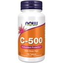 MAINTENANT compléments alimentaires, vitamine C-500 avec hanches roses, protection antioxydante*, 100 comprimés