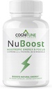 Pills de caféine 100mg avec L-Theanine & B12 – Supplément Énergie Naturelle + Focus – Pills d'énergie propre pour les hommes et les femmes – Caféine L Theanine Nootropic – 60 Capsules Vegan