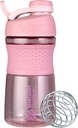 MélangeurBouteille SportMixer Shaker Bouteille parfaite pour agiter les protéines et préentraînement, 20-Ounce, Rose