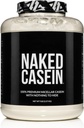 NAKED Casein - 5Lb Micellar Casein Protein Powder - Bulk, Zero Carb, GMO-Free, Gluten Free, Soy Free, Preservative Free - Stimulate Muscle Growth - Enhance Recovery - 76 Servings