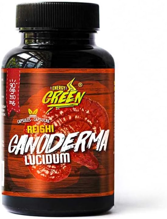 ANDES SANTÉ · DURABLE · FAIR Reishi Ganaderma - Ganoderma Lucidum 120 Pills*350mg - Pills végétaliens - Non OGM - Sans gluten