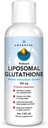 Supplément de glutathion liposomique AMANDEAN. Liquid Reduced Setria 500mg. Soutien immunitaire, Santé du cerveau, Détox hépatique, Santé de la peau. Phosphatidylcholine de Lécithine de tournesol non OGM. Sans soja et végétalien.