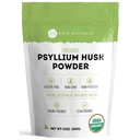Kate Naturals Poudre de musc de psyllium pour cuisson, fibres et digestion. Poudre de graines de Psyllium pour chiens et chats (12oz, biologique, sans gluten, sans animal de compagnie)