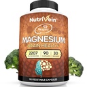 Nutrivein Premium Magtéin Magnésium L-Thréonate Supplément 2207 mg - 90 capsules (3 par jour): Thréonate de magnésium à haute absorption pour le cerveau, le sommeil, l'humeur et la récupération