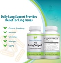 Daily Lung Cleanser & Detox Support Supplement : rafraîchissez vos poumons pour respirer plus facilement.