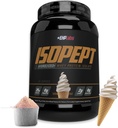 IsoPept Hydrolysed Whey Protein Powder by EHPlabs - 100% Whey Protein Isolate & Hydrolysate, 27g de protéines, non-OGM, sans gluten, absorption rapide, digestion facile, 27 portions (Vanilla Ice-Cream)