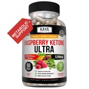 Kaya Naturals Keto Diet Framboise Ketone - Supplément perte de poids, contrôle de l'appétit, stimuler le métabolisme - 60 Compte