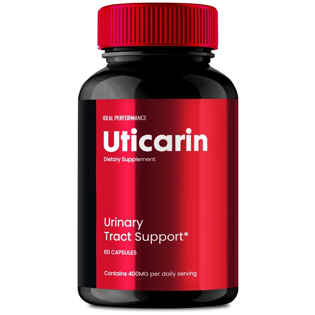 Uticarin Capsules - UTI Carin Supplement Advanced Urinary Tract Support Pills - All Natural Uticarin Bladder for Health and Wellness to Ensure Quality Reviews (60 Capsules)