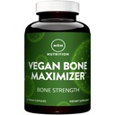 MRM Nutrition Végétalienne Bone Maximizer , force osseuse + densité , algues certifiées biologique , avec vitamine K2 + D3 , cliniquement prouvé , nutrition anti-âge , sans gluten 30 portions