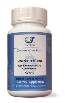 Treasure of the East, Bupleurum and Pueraria Combination - Chai Ge Jie Ji Tang (Herbal Extract Formula, 100 Capsules)