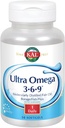 KAL 1200 Mg Ultra Omega 3-6-9 Softgels, 50 Compte