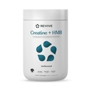 Revive MD Creatine + HMB Powder, Unflavored, Creatine Monohydrate 5g, HMB 3g, Guanidinoacetic Acid & Betaine, Muscle Strength, Lean Mass & Performance 30 Servings (16.3 Oz)