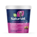 NaturVet Bladder Support Plus canneberge pour chiens, 60 ct Chews doux, fabriqués aux États-Unis avec des ingrédients de source mondiale
