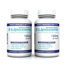 Lipozene Weight Loss Pills (2 Bottles with 120 Capsules in Total Mega Bottle Bundle)