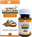 Nano Curcumine - 30 Capsules - Nano Technology augmente l'absorption Jusqu'à 99,9 %, favorise le système digestif, soulage le gastrique et rehausse la peau