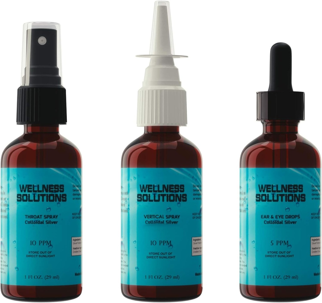 Argent colloïdal - Combo Pack - Sans gluten - Vegan