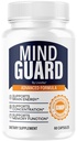 Mind Guard Brain Supplement - Official MindGuard Advanced Brain & Memory Support Capsules, Natural Mind Guard Supplement Maximum Strength Overall Health & Wellness, 60 Capsules for 1 Month