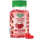 Cidre de pomme Vinegar Jelly Bean Gummies avec la mère et le gingembre, compléments alimentaires végétariens pour les hommes et les femmes, soutien de santé digestif, 120 pommes Blast Jelly Beans, Kosher