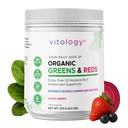Organic Greens & Reds Superfoods Powder | 35 Servings | Daily Superfood Blend with Fruits, Vegetables, Adaptogens & Digestive Enzymes | Energy, Digestion & Immune Support