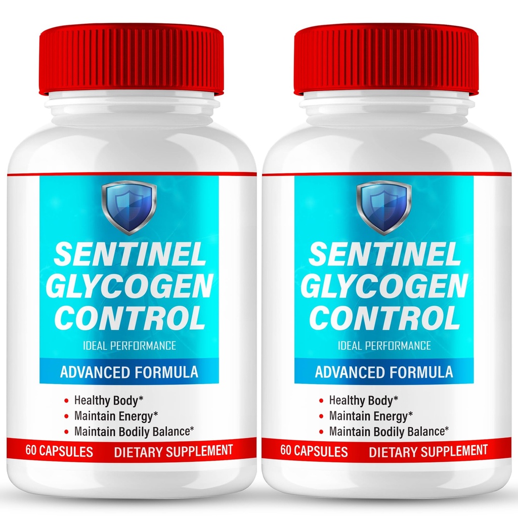 Sentinel Glycogen Control Advanced Blood Formula Supplement Pills - Maximum Strength, All Natural Healthy Circulation & Stable Levels, Advanced SentinelGlycogenControl Health Reviews (2 Pack)