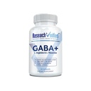 Research Verified GABA+ - Relaxation, Mood, Sleep - 600mg GABA, L-Arginine, L-Theanine, P5P, BioPerine - 60 Vegan Capsules - Pack of 1