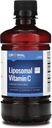 Vitamine liposomique C Liquide - 1250mg - Absorption optimale - Supplément puissant antioxydant et immunosupplément