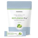 Replenish Pro Electrolytes Powder – 1:1 Sodium to Potassium Electrolyte Formula for Hydration – w/Magnesium, Calcium, Zinc, B Vitamins & Celtic Sea Salt Trace Minerals – 16 Stick Packs - Limeade