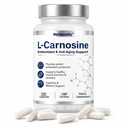 L-Carnosine Supplement 500mg, 120 Capsules Vitality Support | Antioxidant, Healthy Muscle Function, Cognitive Health, Gluten Free & Non-GMO